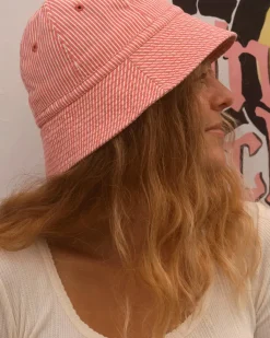 Mollusk Cupola Bucket Hat - Candy Stripe Discount