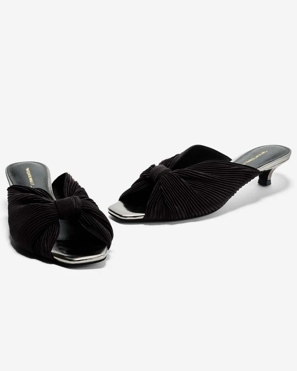 Intentionally Blank Curfew Kitten Heel - Black Best