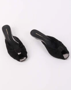 Intentionally Blank Curfew Kitten Heel - Black Best