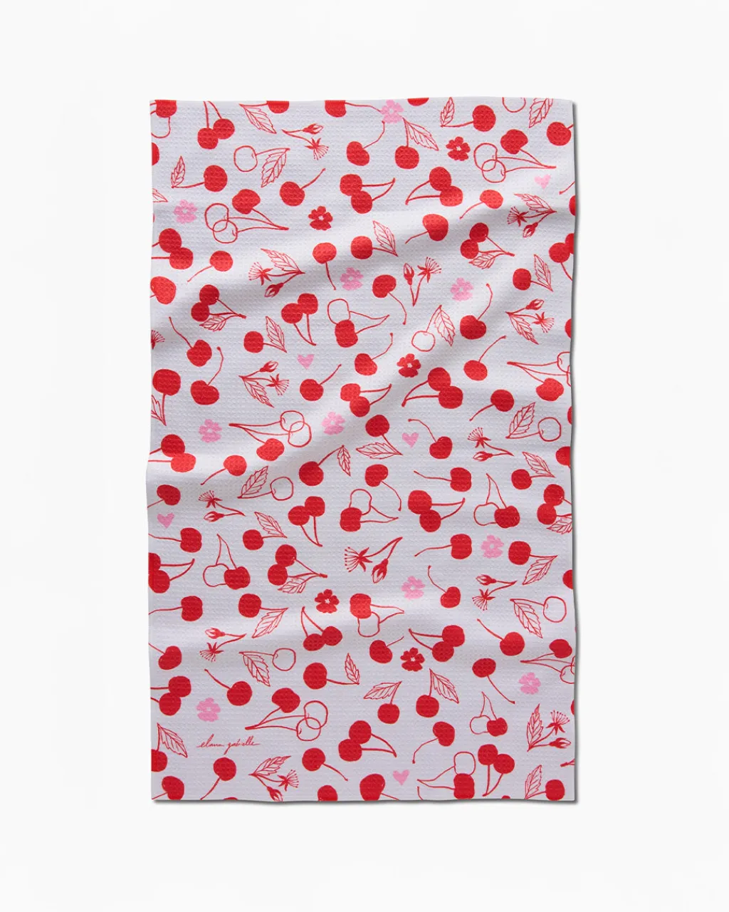 Geometry Tea Towel Cute Cherry Online