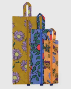 Baggu 3D Zip Set - Night Orchard Online