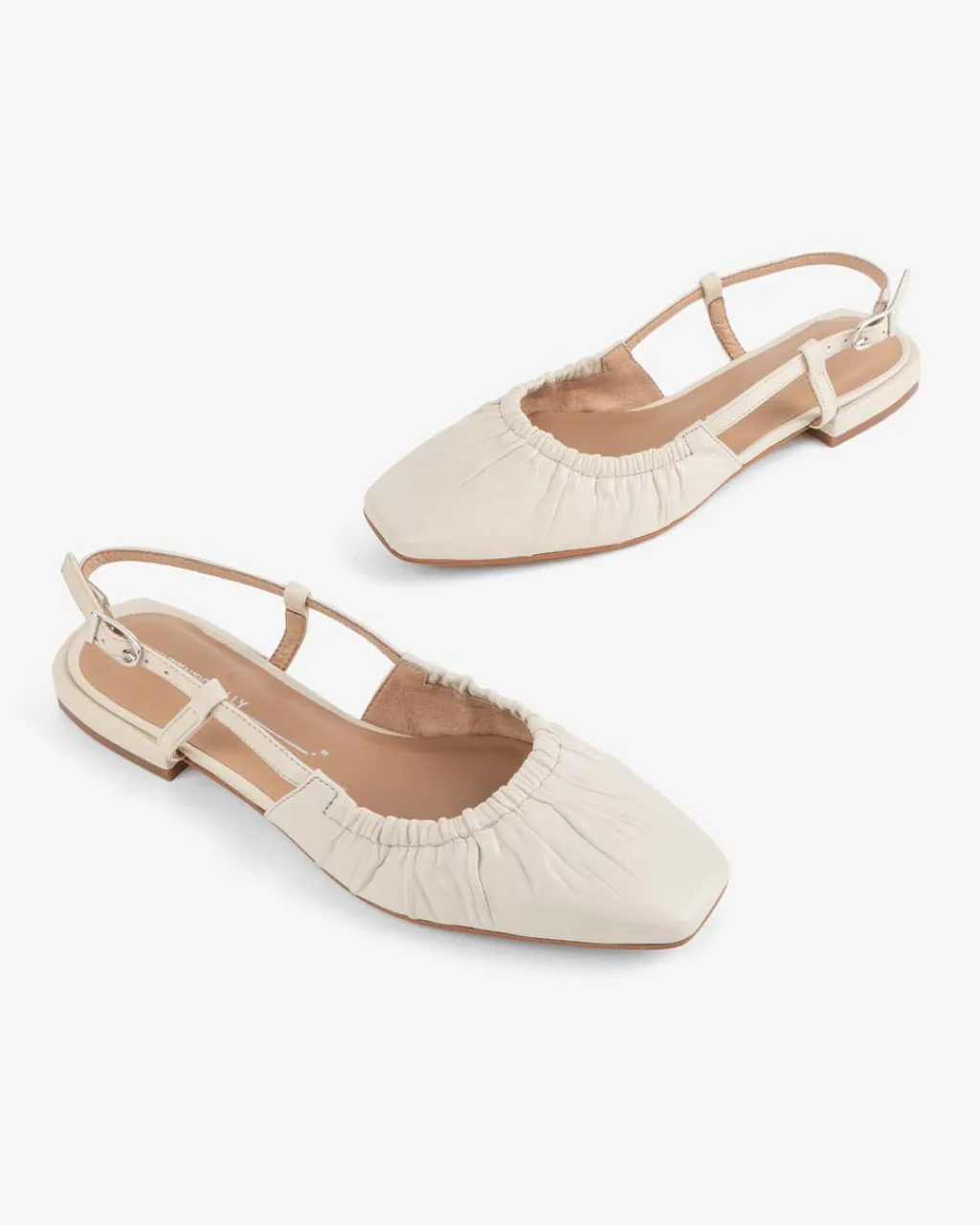 Intentionally Blank Daff Sling Back Shoe - Creme Best