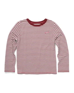 ban.do Dahlia Stripe Long Sleeve Boxy Tee Online