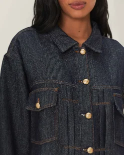 Farm Rio Denim Shine Jacket Hot