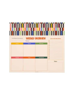 ban.do Desk Notepad - Mid Century Stripe Outlet