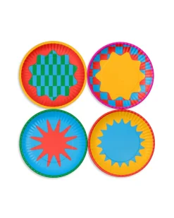 ban.do Dessert Plate Set - Colorblock Online
