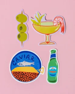 Mel Andrel Sticker Pack - Set of 4 Dinner Club New