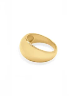 HoopLa Style Dome Ring - Gold Best