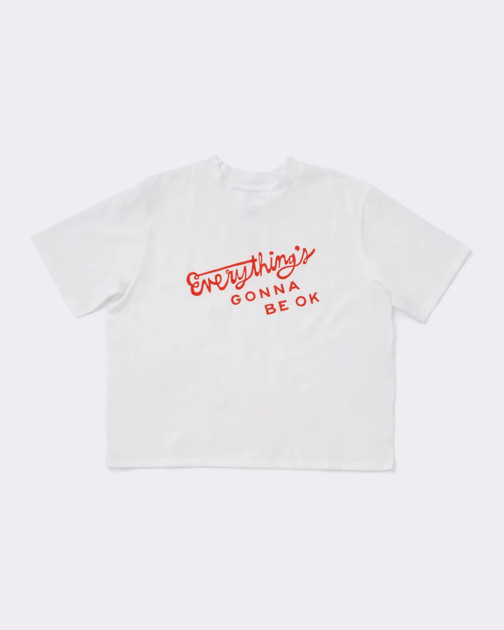 ban.do Everything's Gonna Be Ok! Boxy Tee Clearance