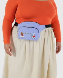Baggu Fanny Pack - Embroidered Miffy Clearance