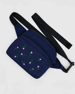Baggu Fanny Pack - Embroidered Wildflower Online