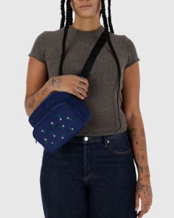 Baggu Fanny Pack - Embroidered Wildflower Online