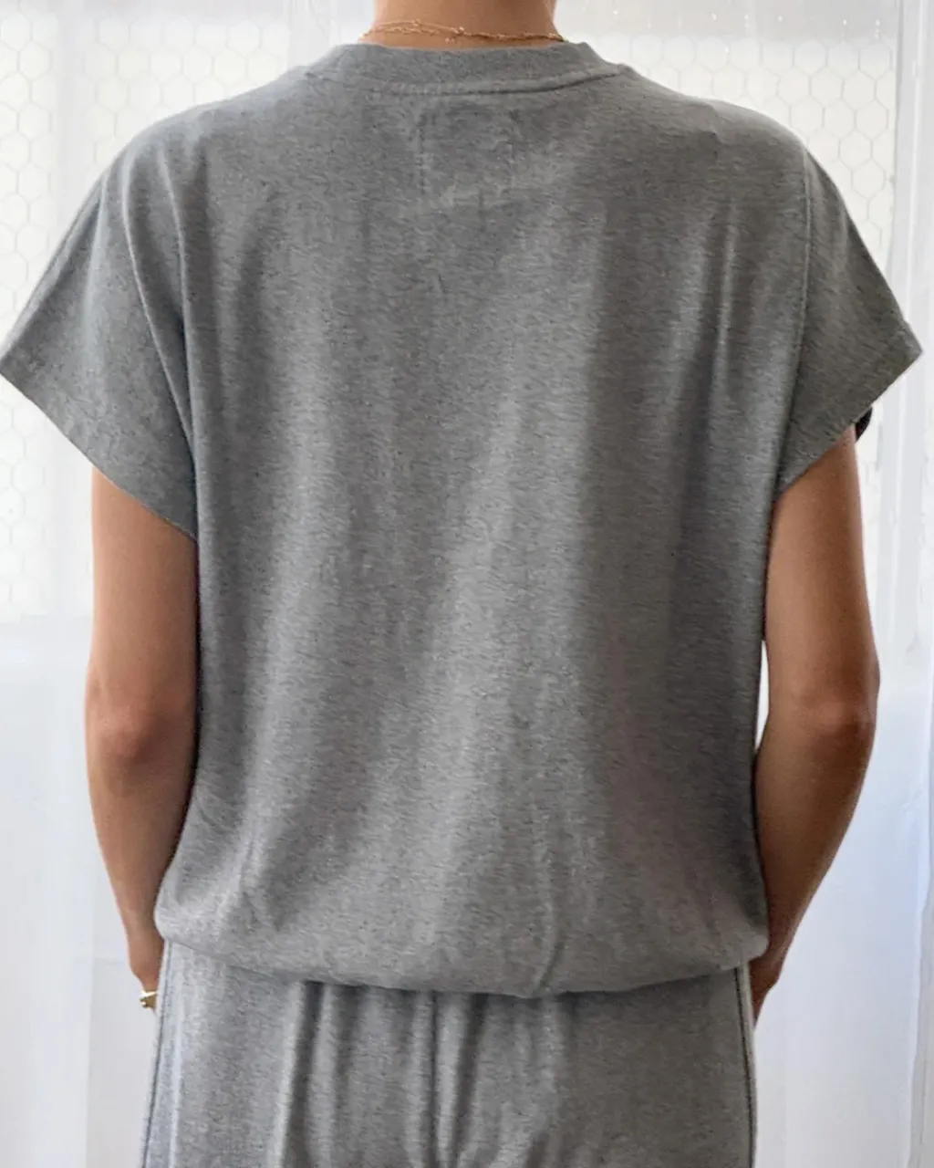Le Bon Shoppe Fei Tee - Heather Grey New