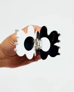Chunks Flower Claw - Black + White Discount