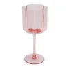 Core Home Flower Wine Glass - Flamingo Island Outlet