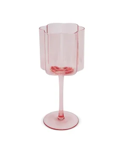 Core Home Flower Wine Glass - Flamingo Island Outlet