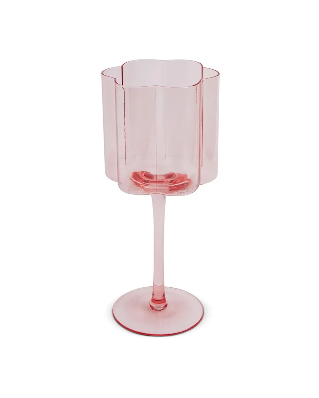 Core Home Flower Wine Glass - Flamingo Island Outlet