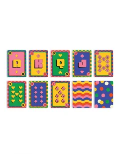 ban.do Game Night! Double Deck Playing Cards - Colorful Hot