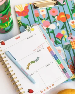ban.do Get it Together Clipboard Folio - Geometric Floral Best