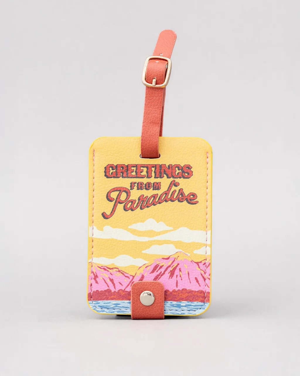 ban.do Getaway Luggage Tag - Greetings from Paradise