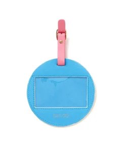 ban.do Getaway Round Luggage Tag - Smile New