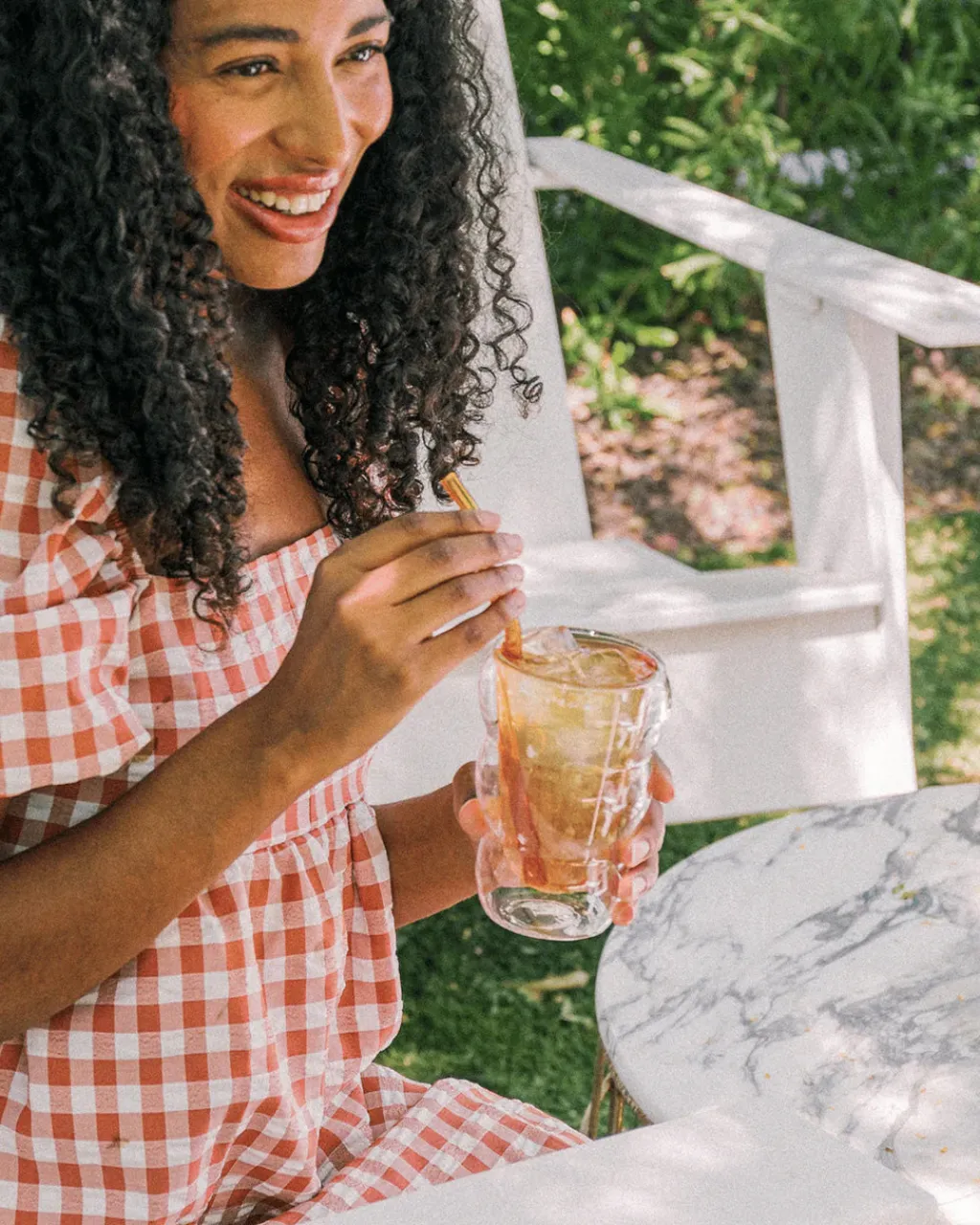 Teaspressa Glass Cloud Cup - Amber Hot