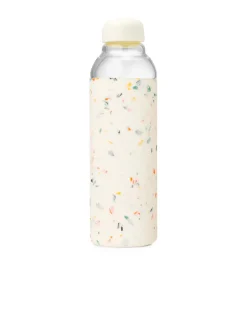 W&P Glass Water Bottle - Terrazzo Cream Online
