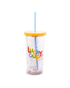 ban.do Glitter Bomb Sip Sip Tumbler with Straw - lucky cup Online