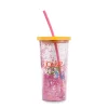 ban.do Glitter Bomb Sip Sip Tumbler with Straw - You've Got This Outlet