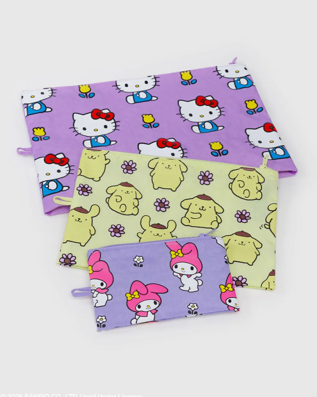 Baggu Go Pouch Set - Hello Kitty And Friends Florals Sale