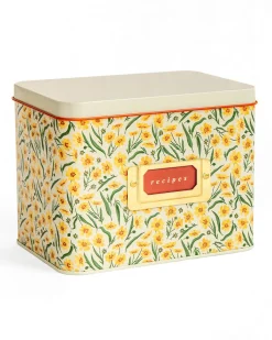 1canoe2 Tin Recipe Box Goldenmane New