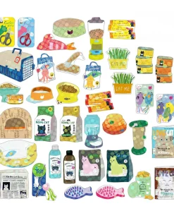 Greeting Life America Hako Stickers - Cat Supply New