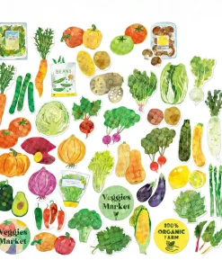 Greeting Life America Hako Stickers - Vegetables Best