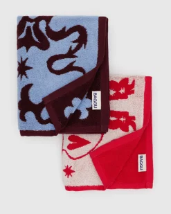 Baggu Hand Towel Set Of 2 - Western Clearance