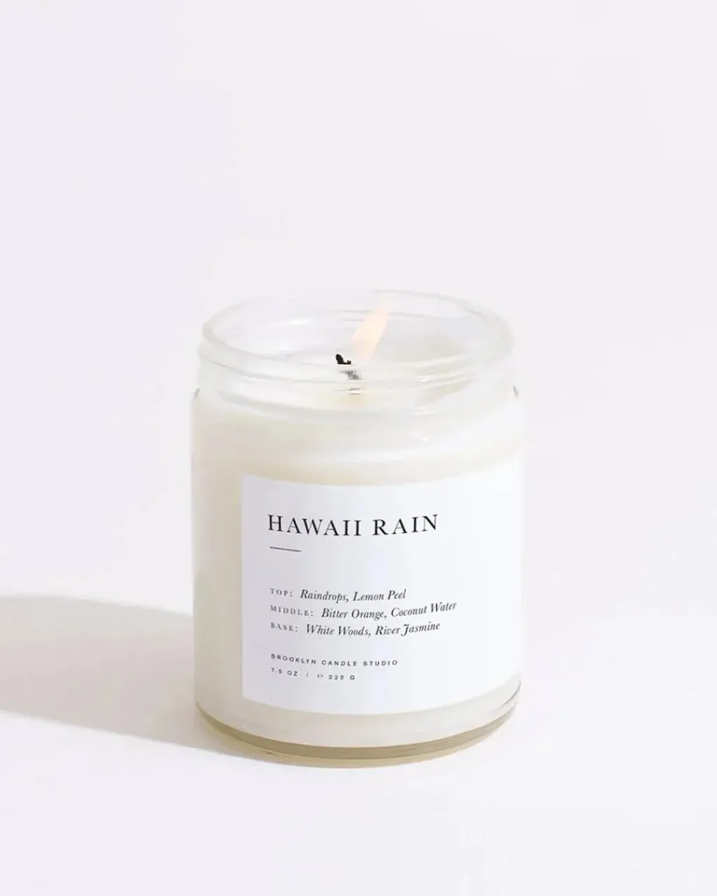 Brooklyn Candle Studio Jar Candle Hawaii Rain Hot