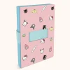 Studio Oh! Hello Kitty & Friends Casey Notebook - Pink Pinstripe Hot