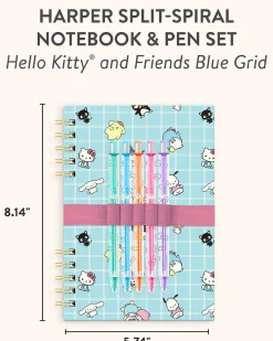 Studio Oh! Hello Kitty and Friends Harper Notebook & Pen Set Outlet