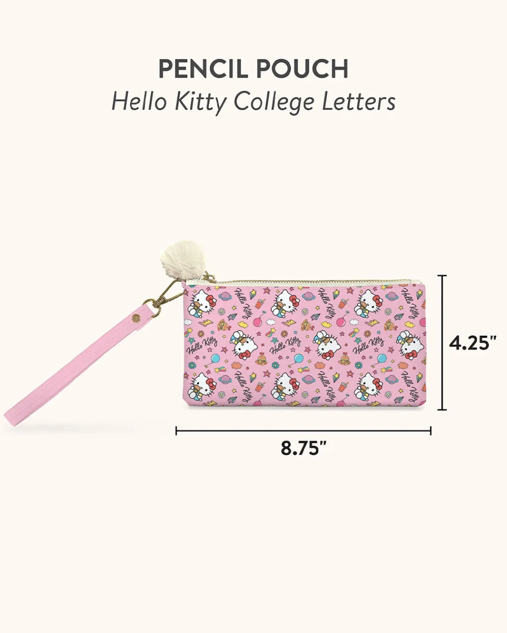 Studio Oh! Hello Kitty Pencil Pouch - College Letters Outlet