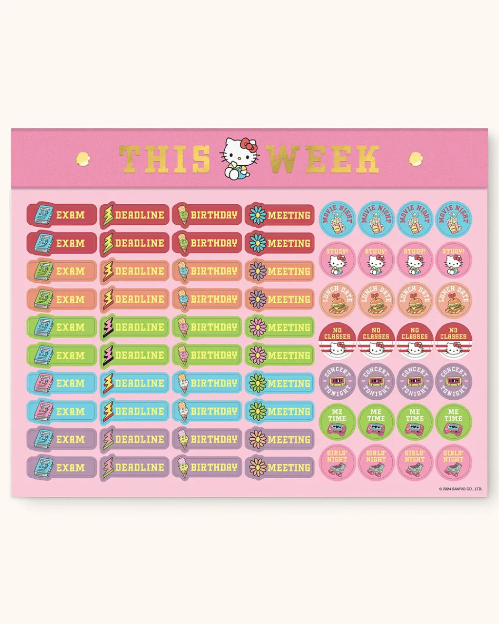 Studio Oh! Hello Kitty Weekly Desk Pad Online