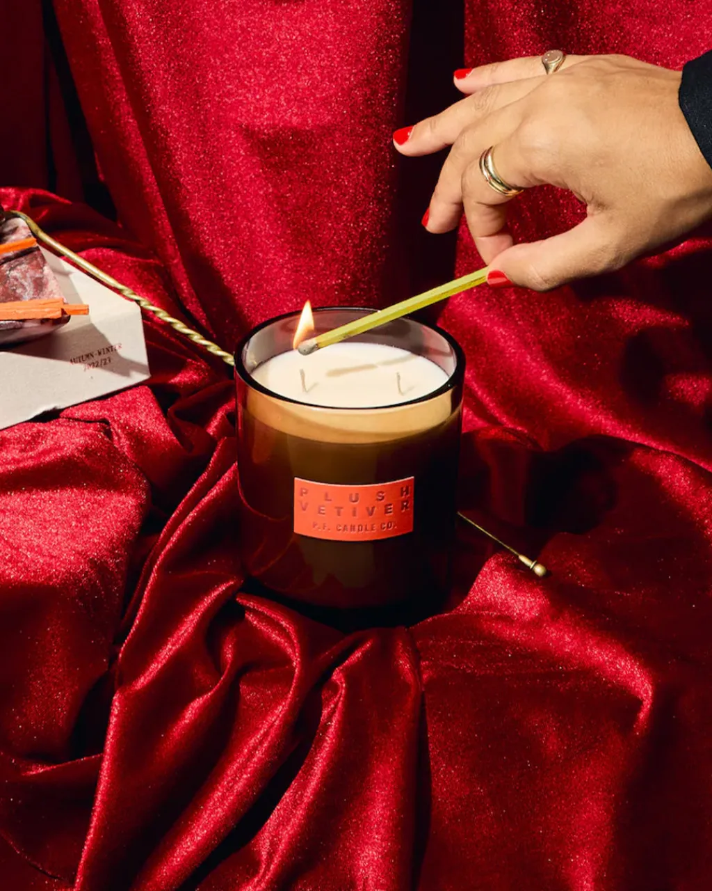 P.F. Candle Hi-Fi Candle - Plush Vetiver Discount