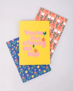 ban.do Hold That Thought Notebook Set - You're The Cherry On Top Discount
