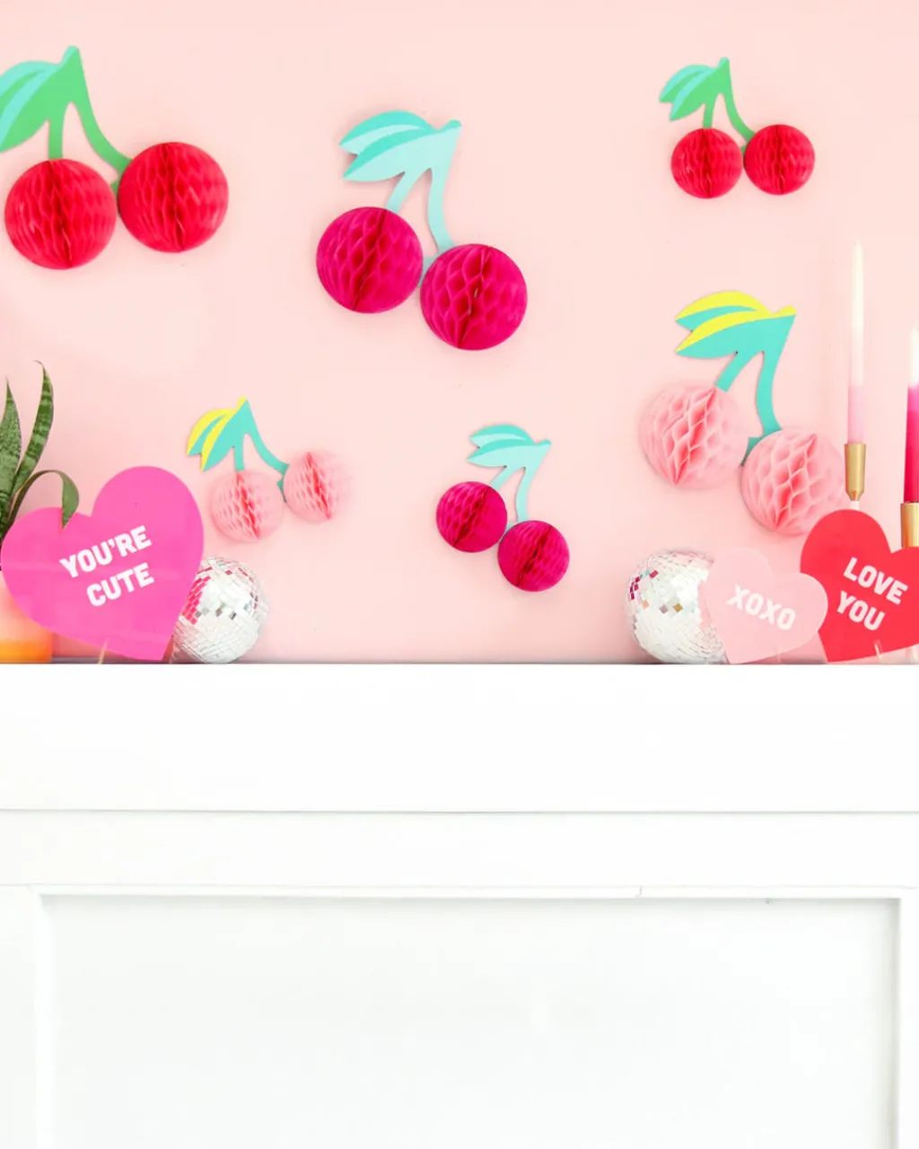 Kailo Chic Honeycomb Cherries - Set Of 6