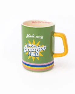 ban.do Hot Stuff Big Ceramic Mug - Books for Breakfast New