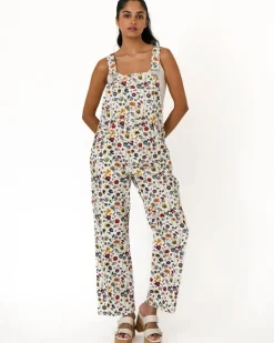 Rachel Antonoff H.W. Overalls - Loria's Pressed Flowers Clearance