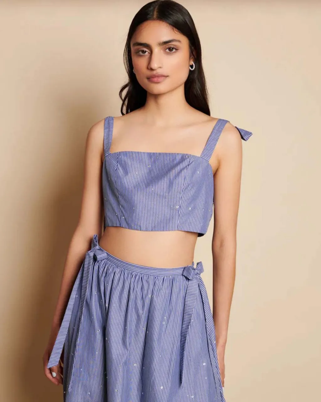 Sister Jane Ivy Stripe Crop Top Outlet