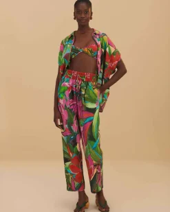 Farm Rio Jardin De Reve Pants Online