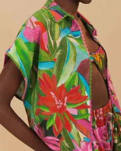 Farm Rio Jardin De Reve Shirt Best