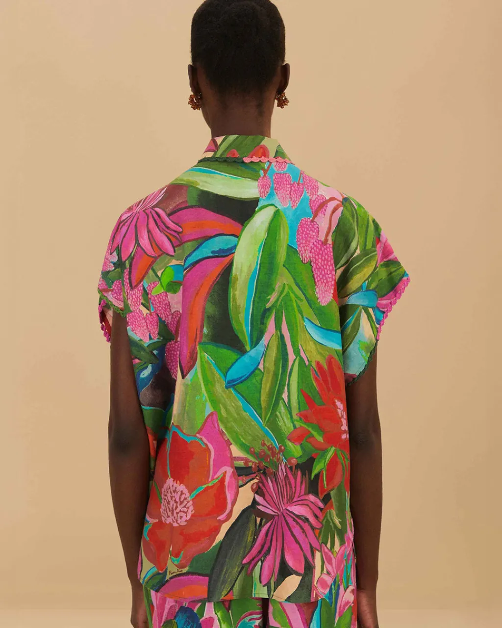Farm Rio Jardin De Reve Shirt Best