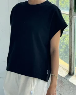 Le Bon Shoppe Jeanne Tee - Black Outlet