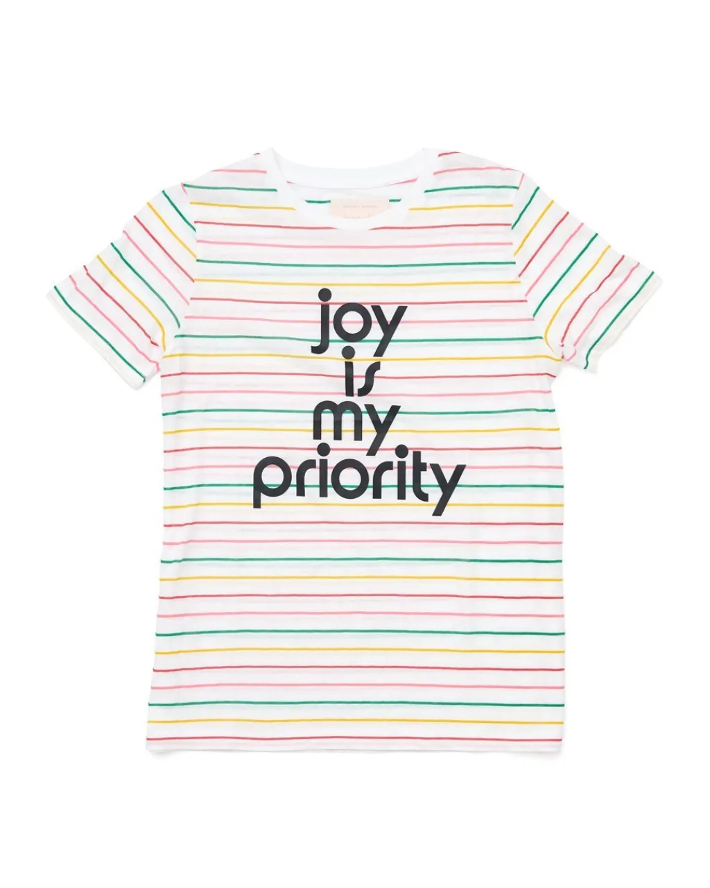 ban.do Joy Is My Priority Striped Tee Hot
